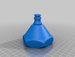 hose adapter 1m3 container outdoor garden 3d print model - Mito3D