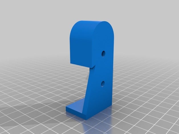 stangenhalterung horizontal replacement parts 3D print model - Mito3D