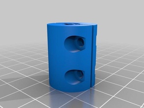 acoplador de trapezoidale t8 3d la impresora partes 3d print model - Mito3D