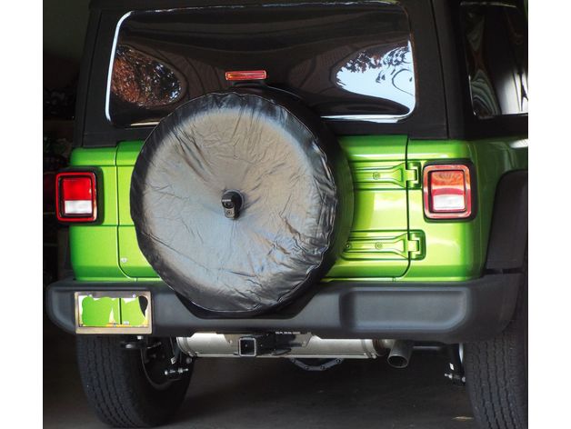 jeep jl spare tire cover camera bezel automotive 3D print model - Mito3D