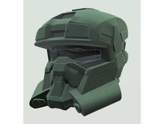 halo eod kask çok hoş bir özellik 3d baskı 3D print model - Mito3D