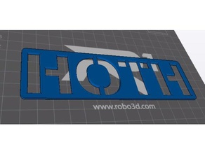hoth pochoir art outils 3d print model - Mito3D