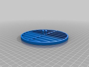 rv ac vent cover replacement parts camping motorhome 3d print model - Mito3D