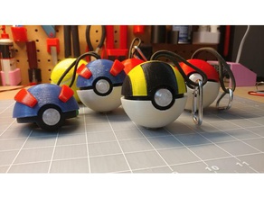 pokemon go plus ultra ball caso i giocattoli giochi pokemongo 3d print model - Mito3D