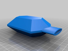zelda roupie de la lampe bricolage 3d print model - Mito3D