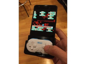 hackboy retro gaming 8bitdo zéro cas de téléphone mobile android l'émulation oneplus 3 3d print model - Mito3D