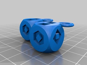 han solos lucky dice 3d printing 3d print model - Mito3D