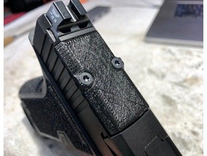 glock rmr slide cover plate sport outdoors brownells 17 19 gun pistol slider trijicon 3d print model - Mito3D