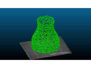 bio vase art biology decoration flower 3d print model - Mito3D