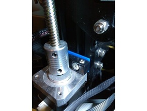 parametric motor mount spacer ender 2 3 3d printer parts customizer 3d print model - Mito3D
