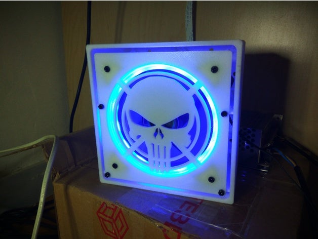 punisher lid mks gen ramps dual mosfet case 3d printer parts 3D print model - Mito3D