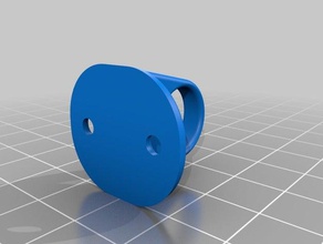 11-12 mm Rohr wall mount Modelle 3d print model - Mito3D