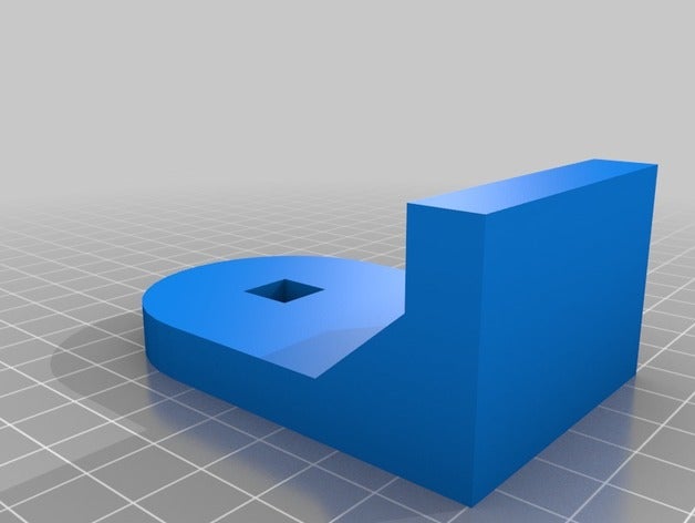 la staffa di montaggio parti 3D print model - Mito3D