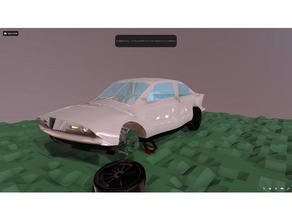 gaguapr conceito alfa romeo veículos de carro gagupar remake 3d print model - Mito3D
