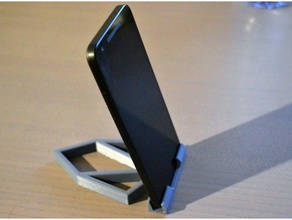 eos stand telefon mobil cep telefonu sahibi standı nexus 4x 3d print model - Mito3D