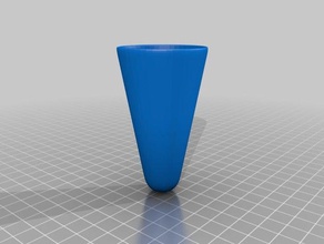 gelo-cone maker a cozinha jantar 3d print model - Mito3D