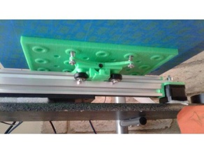 tronxy x1 bed size upgrades 3d printer parts 3d print model - Mito3D
