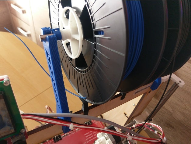 fren spoolholder filaman 3d yazıcı aksesuarlar prusa i3 yeniden işleme 3D print model - Mito3D