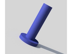 ikea lack filament guide 3d printer accessories spool holder grommet hack ikeahack 3d print model - Mito3D