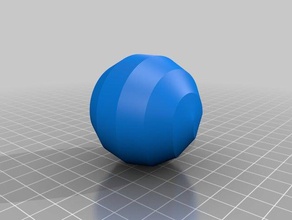 sphericon math customized 3d print model - Mito3D