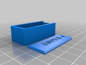 limitswitchboxv1 recipientes personalizado 3d print model - Mito3D