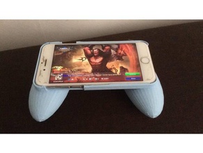 iphone6s 7 joystick case mobile design gaming iphone 6 6s phone 3d print model - Mito3D