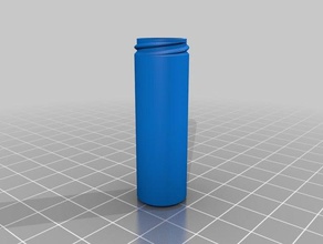 mi personalizados contenedor de tapa moleteada contenedores 3d print model - Mito3D