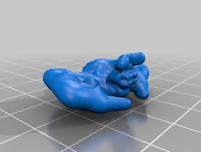 alien plano las esculturas puntuación del plan sculptris sculture prueba 3d print model - Mito3D