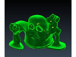 d&d slime 28mm scale games 3d print model - Mito3D
