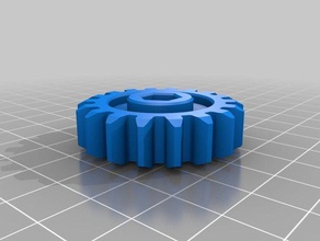 meine angepasste Zahnräder engineering 3d print model - Mito3D