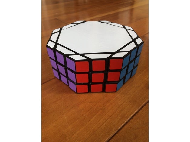 octagonal prism twisty puzzle puzzles rubik rubiks cube 3D print model - Mito3D