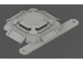 ender 3 terran bunker fan guard 3d yazıcı parçaları 3d print model - Mito3D