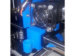 dial gauge holder anet a6 3d printer accessories 3d print model - Mito3D