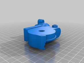tf-12 fan mount replacement parts 3d print model - Mito3D