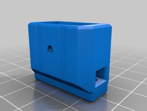 mk3 zaribo polia intermediária de extremidade 20t inserir 3d a impressora partes 3d print model - Mito3D