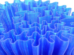 waveywednesday louco wavey vasos decoração 3d print model - Mito3D