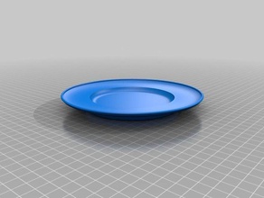 plate teller household 3d print model - Mito3D