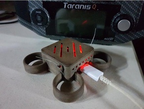 kablosuz pc kontrolcü rc simülatörü araç drone uçuş freerider kalkış quadcopter alıcı durumunda usb Adaptör velocidrone 3d print model - Mito3D