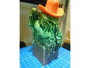 kuntry kthulhu 3d la impresión cthulhu klub kuntryklub 3d print model - Mito3D