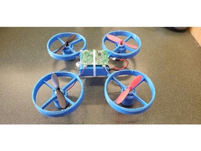 quad drone 85mm motors rc vehicles base diydrones 3d print model - Mito3D