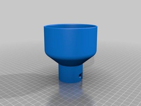 bosch 4 toz toplama hortumu, gönye parçaları 3d print model - Mito3D