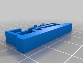 la mia lettera personalizzata monumentsign fede sculture 3d print model - Mito3D
