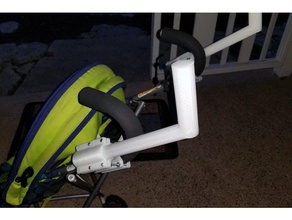 şemsiye Puset uzatma kolu yedek parçalar bebek arabası 3d print model - Mito3D