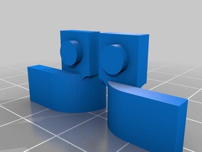 lego guarda-lamas evo 3 d impressão 3d print model - Mito3D