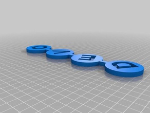 devo logo arte 3d print model - Mito3D