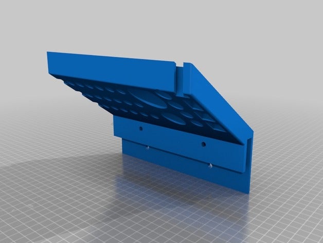 eletrônica ferramenta de suporte montável 38 madeira compensada os titulares caixas ferramentas 3D print model - Mito3D