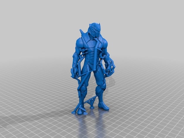 fortnite-omega suporta omega fortnite ya con soportes 3d impressão battle royal 3D print model - Mito3D