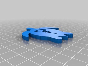nonsense turtle pendant 3d printer accessories 3d print model - Mito3D