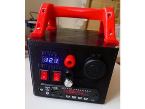 portable mp3 player-power supply-usb charger-bluetooth speaker diy 3d print model - Mito3D