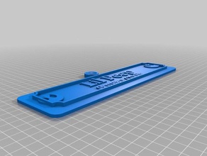 gothboi camarilla lil peep llavero de la oficina personalizado 3d print model - Mito3D